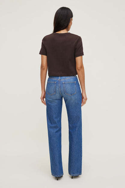 Everyday Cotton T Shirt Brown - Dynamite