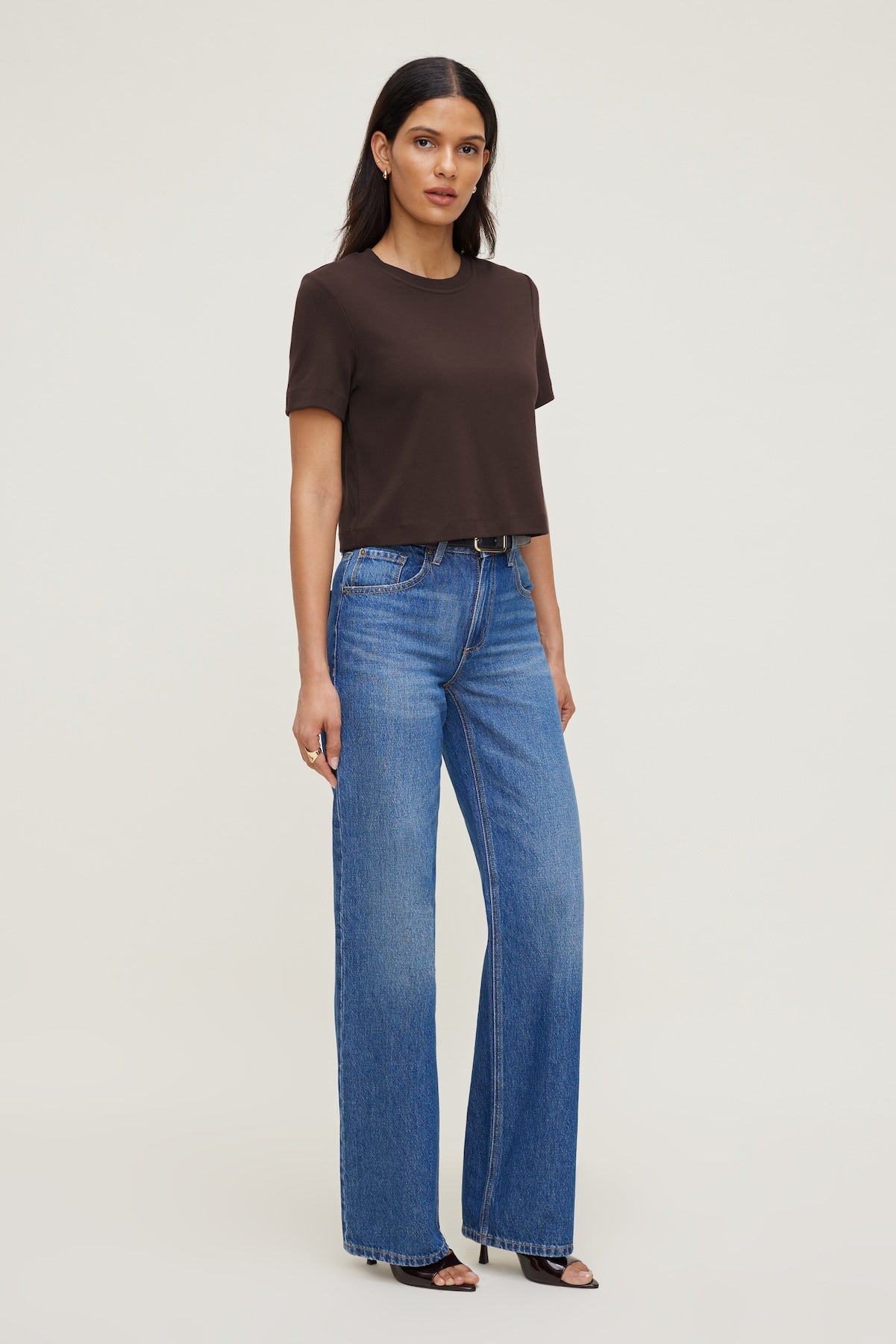 Everyday Cotton T Shirt Brown - Dynamite