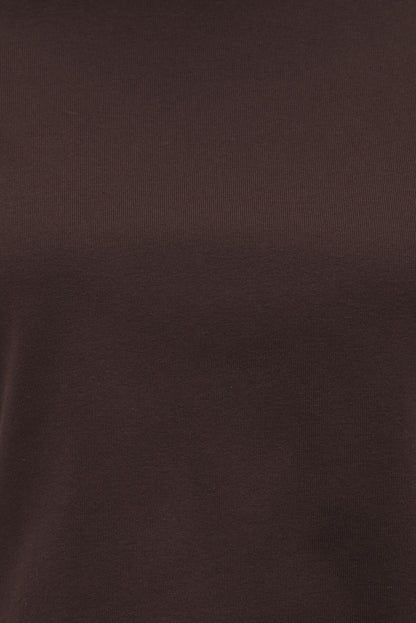 Everyday Cotton T Shirt Brown - Dynamite