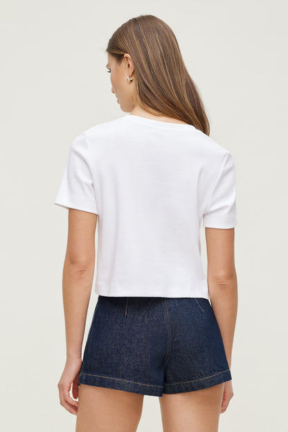 Everyday Cotton T Shirt White - Dynamite