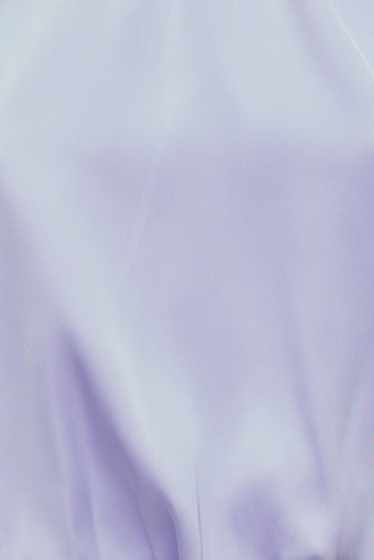 Paloma Bubble Satin Halter Blouse Purple - Dynamite