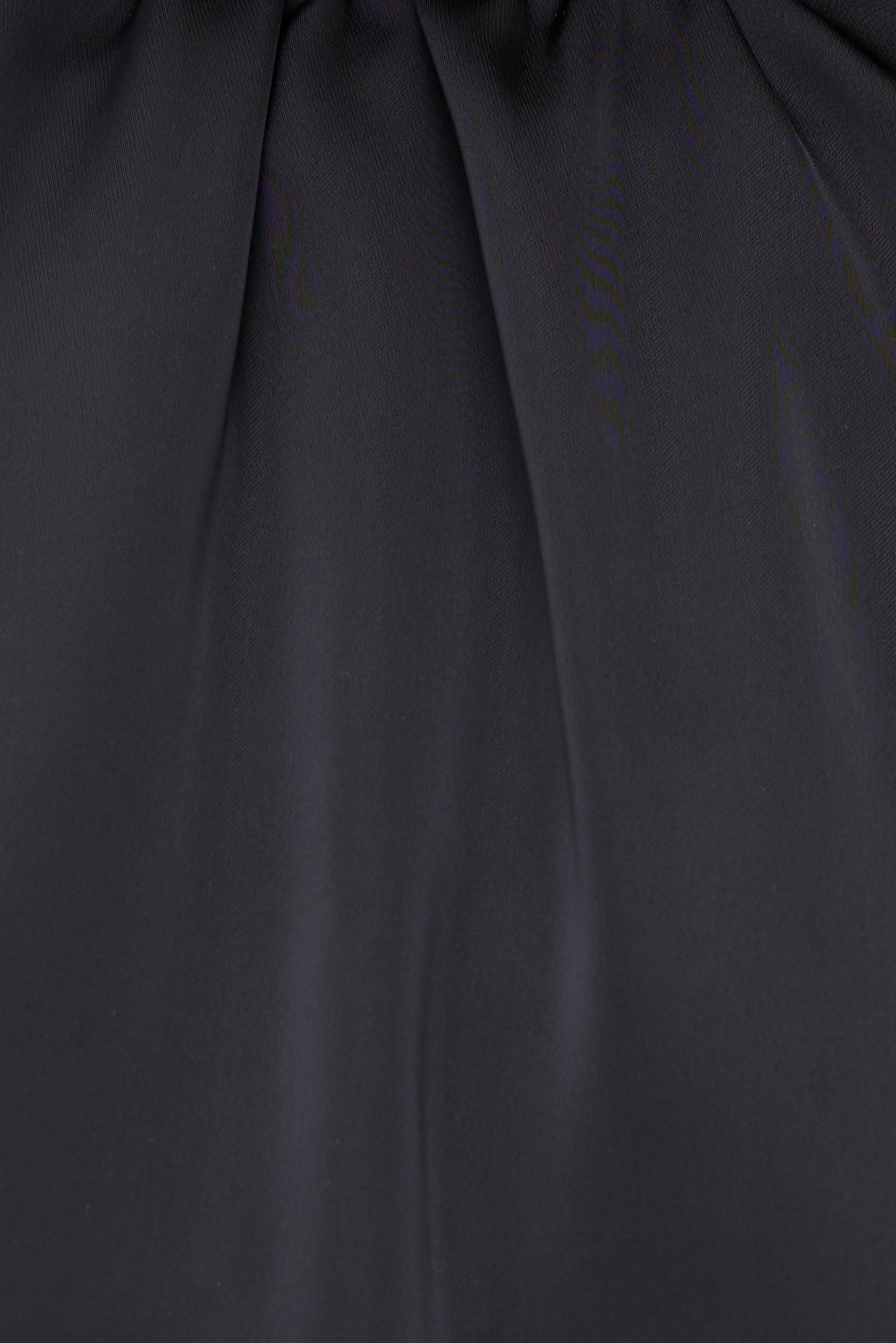 Paloma Bubble Satin Halter Blouse Black - Dynamite