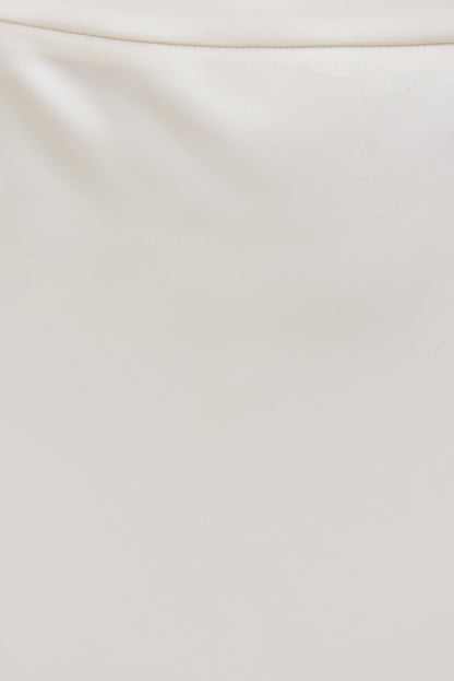Satin Maxi Skirt Beige - Dynamite