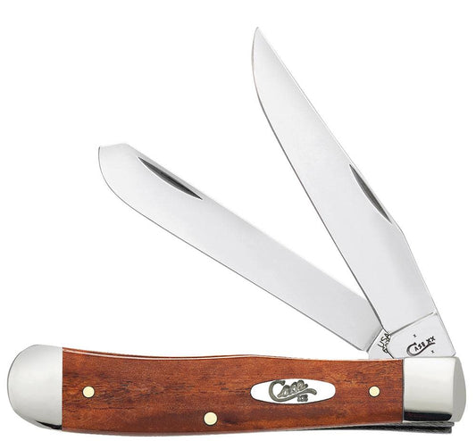 Case Knives Smooth Chestnut Bone Trapper Knife