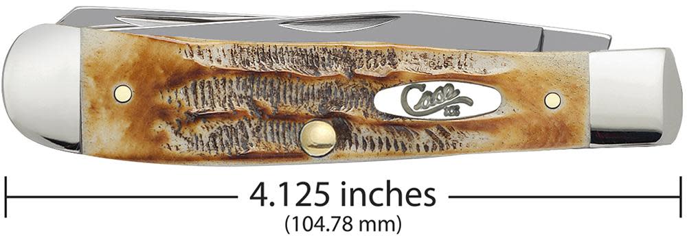 Case Knives 6.5 BoneStag® Trapper Knife