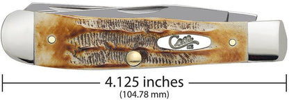 Case Knives 6.5 BoneStag® Trapper Knife