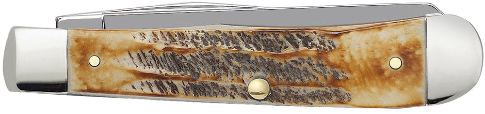 Case Knives 6.5 BoneStag® Trapper Knife