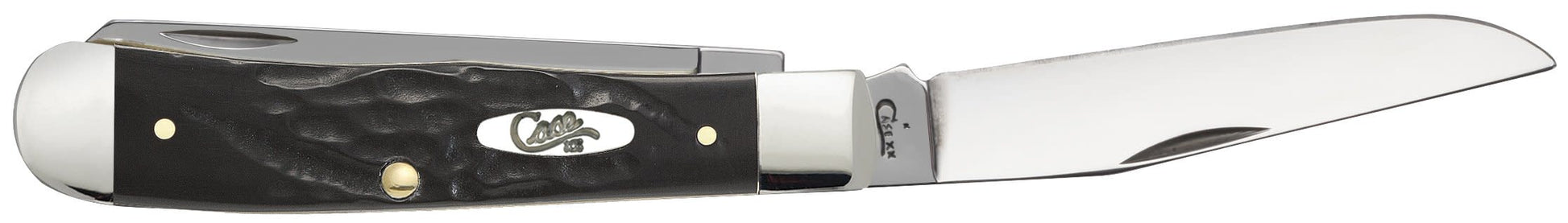 Case Knives Rough Black® Synthetic Trapper Knife