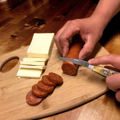 Case Knives 6.5 BoneStag® Mini Trapper Knife