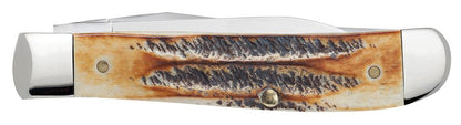 Case Knives 6.5 BoneStag® Mini Trapper Knife