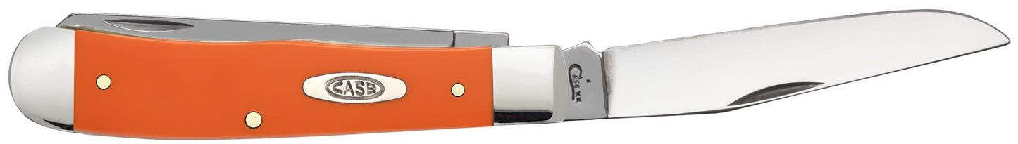 Case Knives Orange Synthetic Trapper Knife