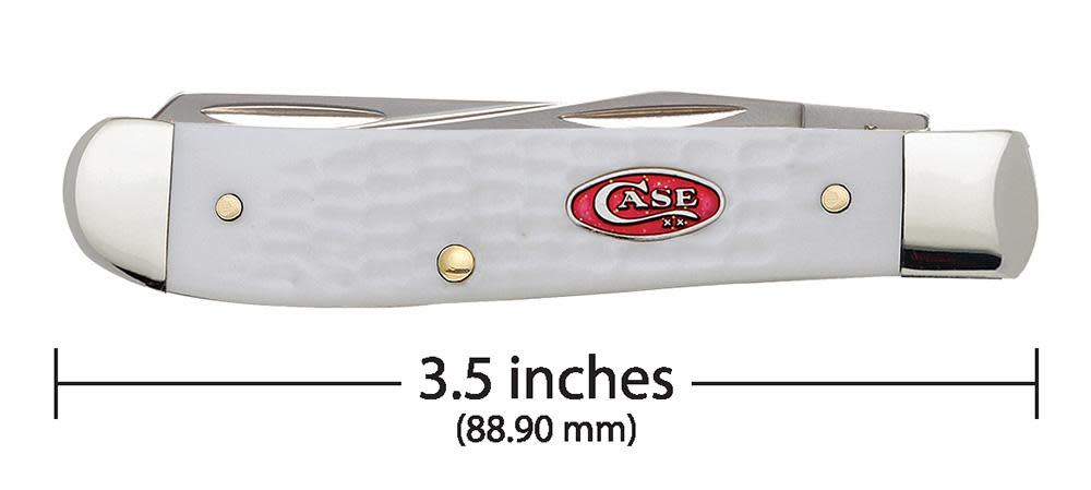 Case Knives SparXX™ Standard Jig White Synthetic Mini Trapper Knife