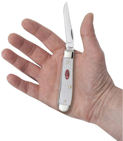 Case Knives SparXX™ Standard Jig White Synthetic Mini Trapper Knife