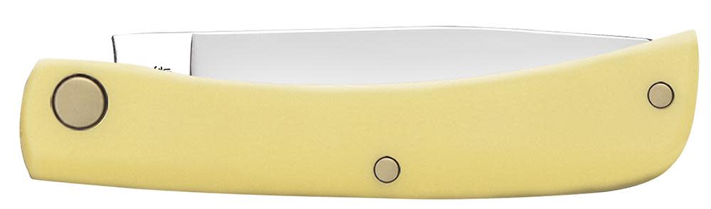 Case Knives Yellow Synthetic Carbon Steel Sod Buster® Jr Knife
