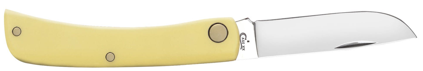 Case Knives Yellow Synthetic Carbon Steel Sod Buster® Jr Knife