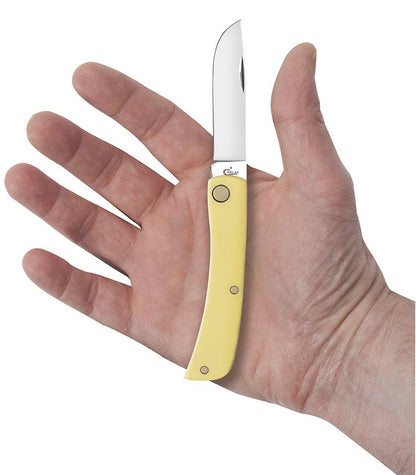 Case Knives Yellow Synthetic Carbon Steel Sod Buster® Jr Knife