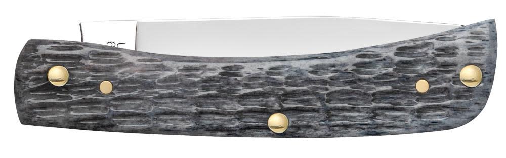 Case Knives Pocket Worn® Crandall Jig Gray Bone Sod Buster® Jr Knife