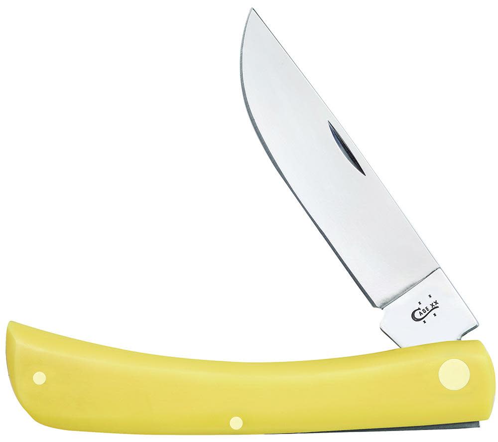 Case Knives Yellow Synthetic Chrome Vanadium Sod Buster® Knife
