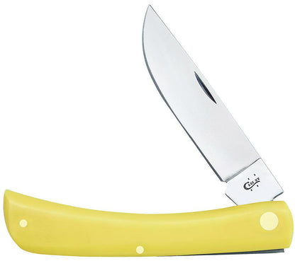Case Knives Yellow Synthetic Chrome Vanadium Sod Buster® Knife