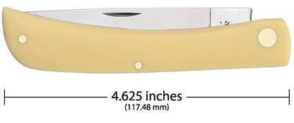 Case Knives Yellow Synthetic Chrome Vanadium Sod Buster® Knife