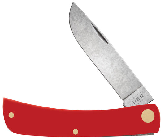 Case Knives American Workman Smooth Red Synthetic CS Sod Buster® Jr Knife