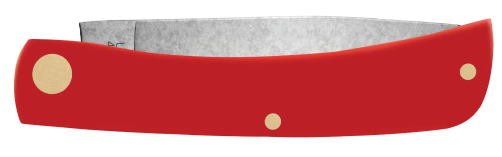 Case Knives American Workman Smooth Red Synthetic CS Sod Buster® Jr Knife