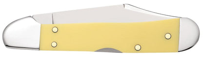 Case Knives Yellow Synthetic Carbon Steel Mini CopperLock® Knife