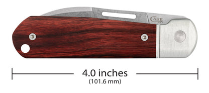 Case Knives Smooth Dymalux® Rosewood Highbanks® Knife