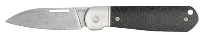 Case Knives Smooth Black Burlap Micarta® Highbanks® Knife