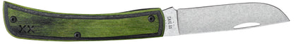 Case Knives Crossroads™ Smooth Dymalux® Wood Green Hornet XR Sod Buster® Jr