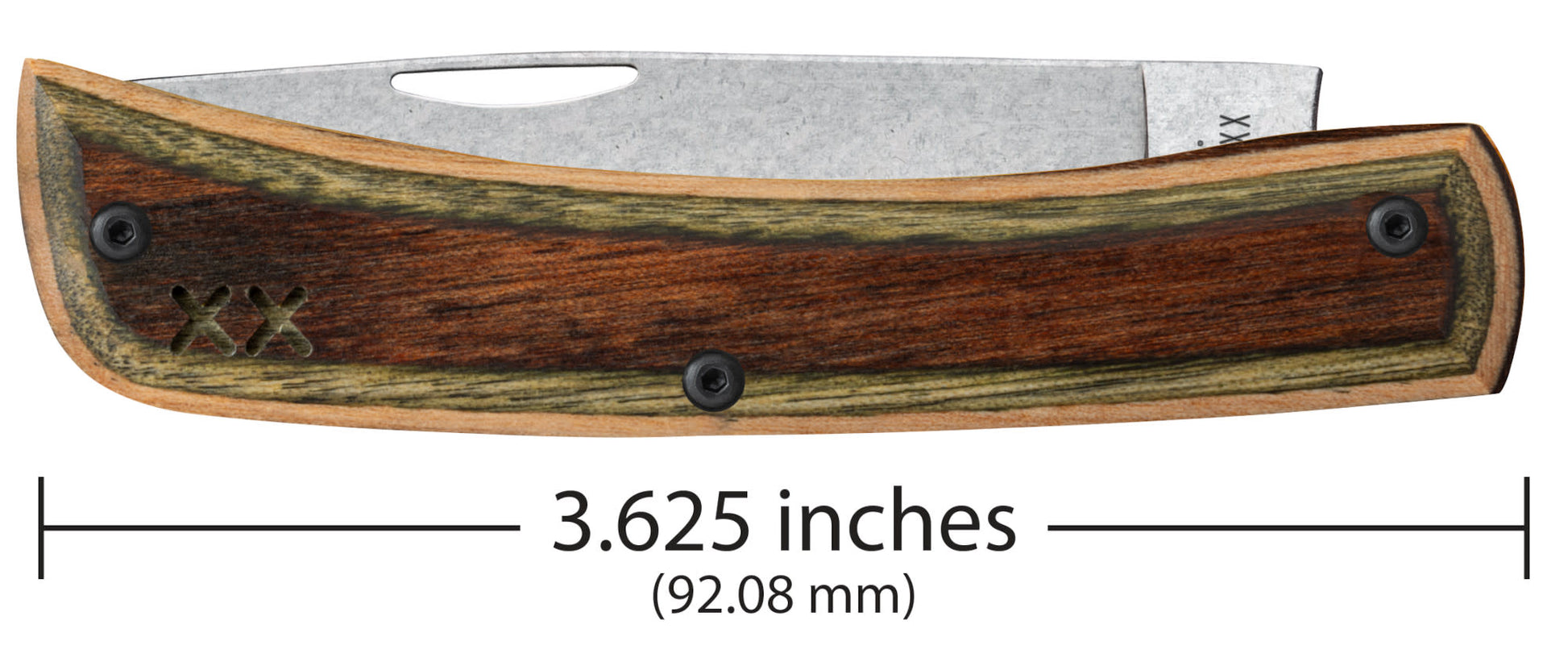 Case Knives Crossroads™ Smooth Camo Supreme DymaLux® Wood XR Sod Buster® Jr