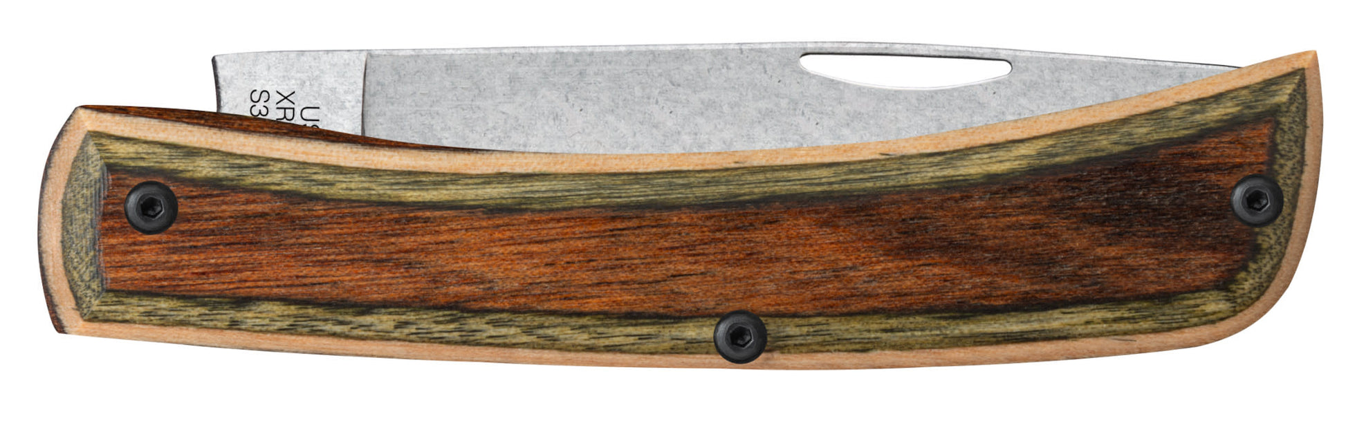Case Knives Crossroads™ Smooth Camo Supreme DymaLux® Wood XR Sod Buster® Jr