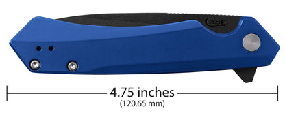 Case Knives Blue Anodized Aluminum Kinzua® with DLC Spear Blade