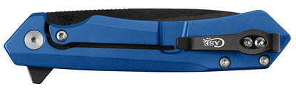 Case Knives Blue Anodized Aluminum Kinzua® with DLC Spear Blade