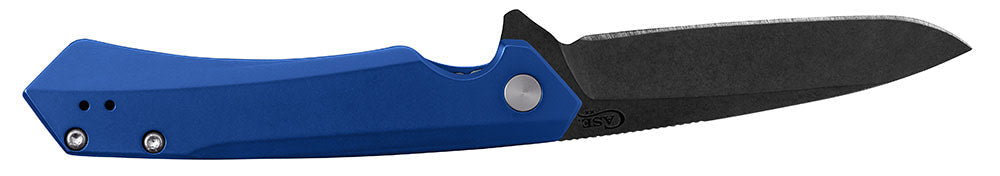 Case Knives Blue Anodized Aluminum Kinzua® with DLC Spear Blade
