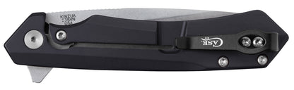 Case Knives Embellished Black Anodized Aluminum Kinzua® with Tanto Blade