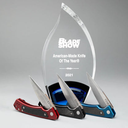 Case Knives Blue Anodized Aluminum G10 Marilla® Knife
