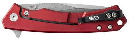 Case Knives Red Anodized Aluminum G-10 Marilla® Knife