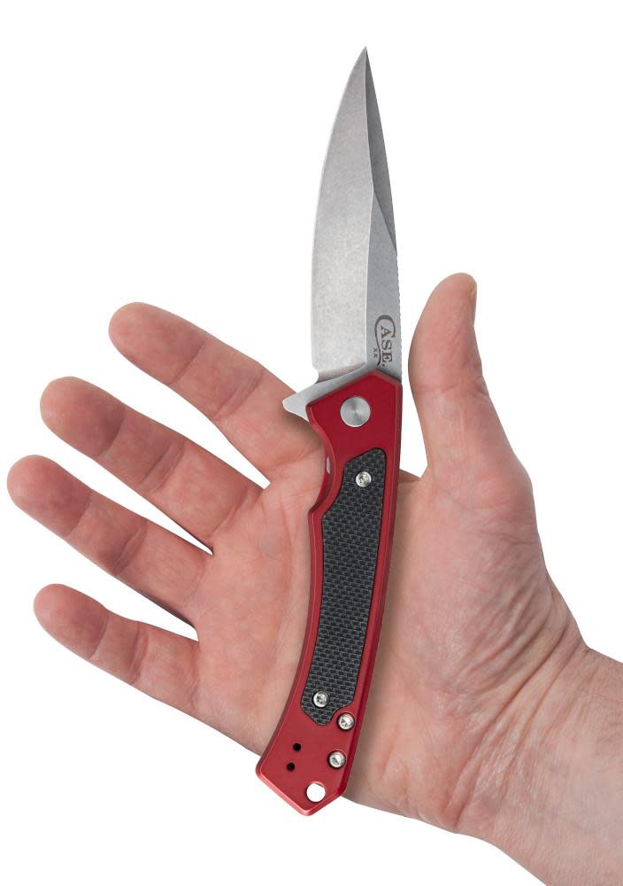 Case Knives Red Anodized Aluminum G-10 Marilla® Knife