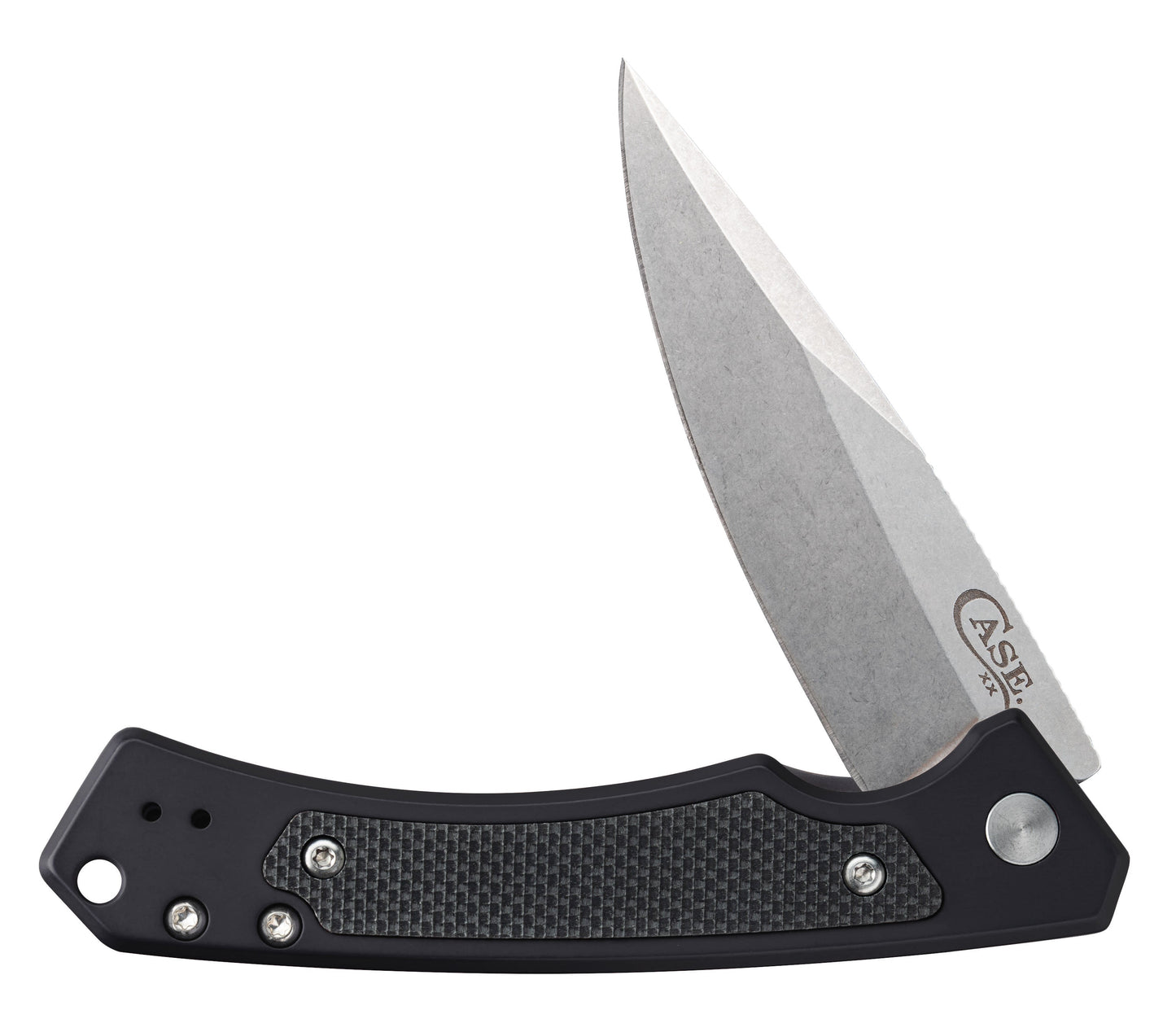 Case Knives Black Anodized Aluminum G-10 Marilla® Knife with CPM20-CV Blade