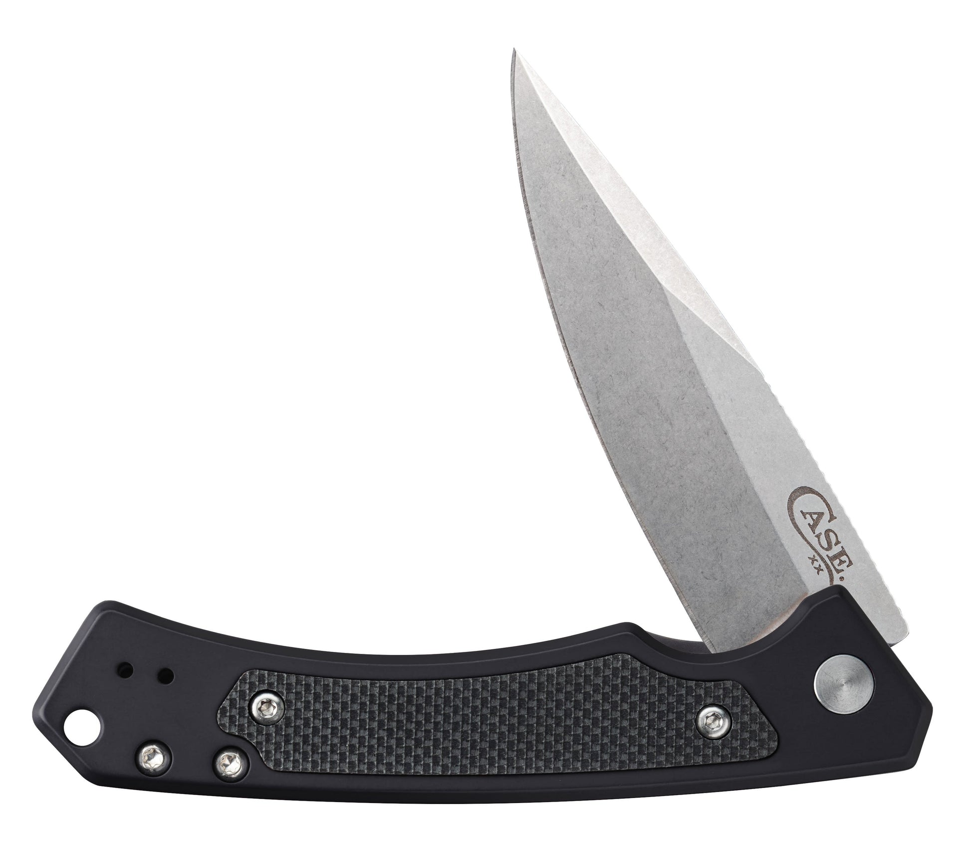 Case Knives Black Anodized Aluminum G-10 Marilla® Knife with CPM20-CV Blade