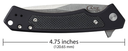 Case Knives Black Anodized Aluminum G-10 Marilla® Knife with CPM20-CV Blade