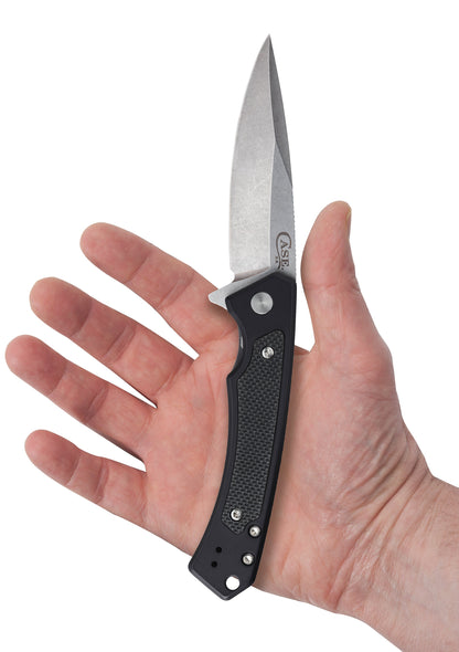 Case Knives Black Anodized Aluminum G-10 Marilla® Knife with CPM20-CV Blade