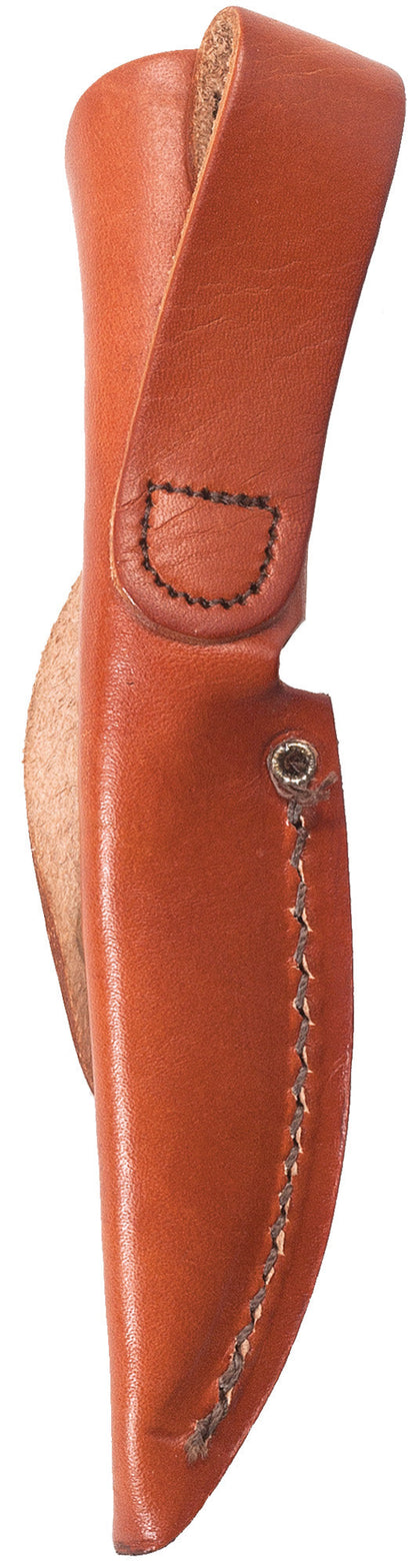 Case Knives Leather Mini FINN Hunter Knife with Leather Sheath