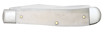 Case Knives Sportsman Series Turkey Embellished Smooth Natural Bone Trapper Knife