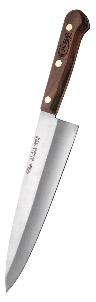 Case Knives Household Cutlery 8" Chef's Knife (Solid Walnut)