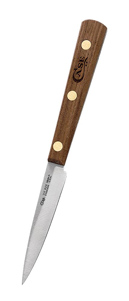 Case Knives Household Cutlery 3" Spear Point Paring Knife (Solid Walnut)
