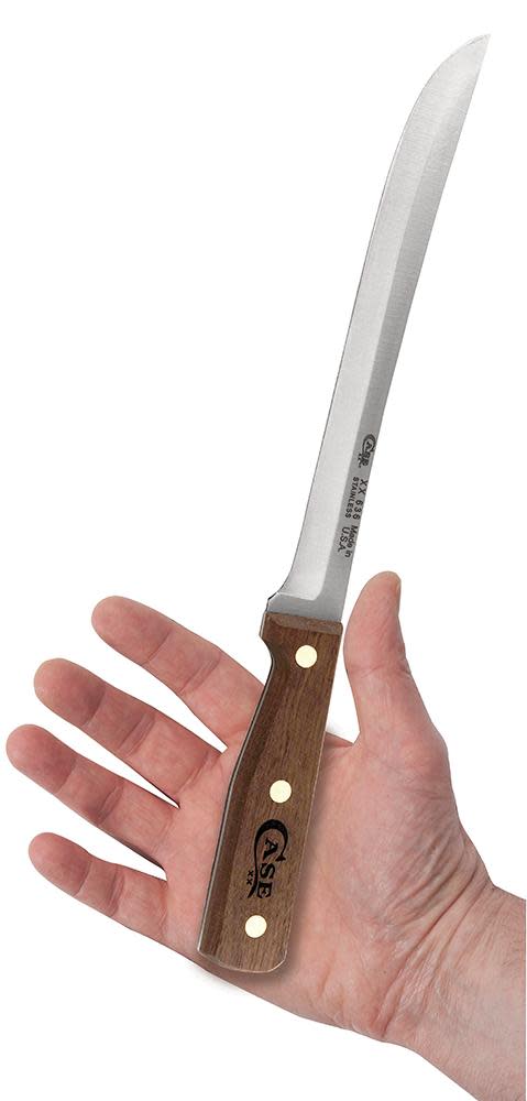 Case Knives Household Cutlery 9" Slicing Knife (Solid Walnut)