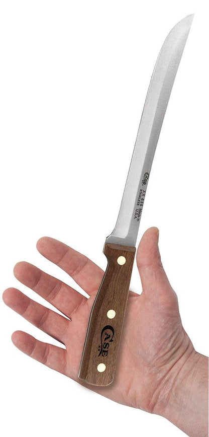 Case Knives Household Cutlery 9" Slicing Knife (Solid Walnut)