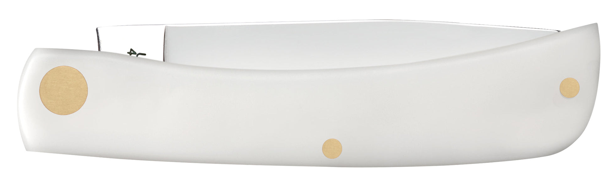 Case Knives Ford Smooth White Synthetic Sod Buster® Jr